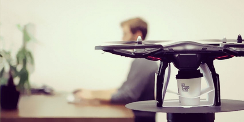 CoffeeCopter : Le room-service robotisé pour le café !