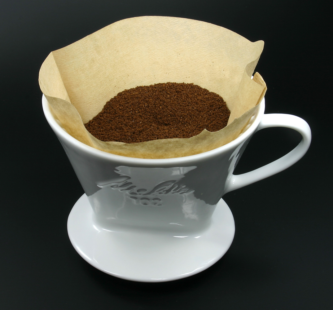 La préparation du café filtre